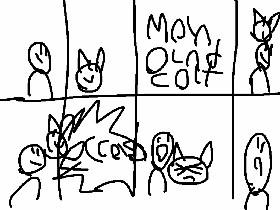 Man and cat comic pt 1