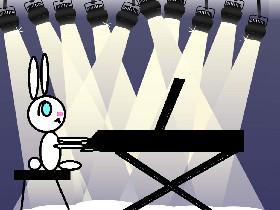 PIANO BUNNY!!!! 1