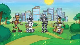 my robot party