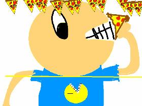 its raining pizza!