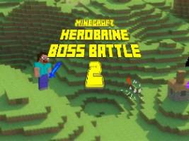 minecraft herobrine boss battle 2  1 1