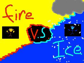 1-2 player ice vs fire NEW 1 1 1