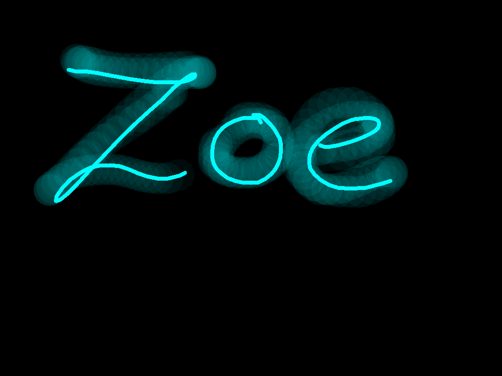 like if ur name is zoe