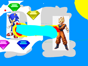 Super Sonic vs Super Sayin Goku