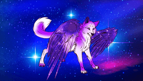 galaxy wolf howl