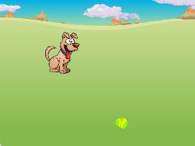 a pet game dog