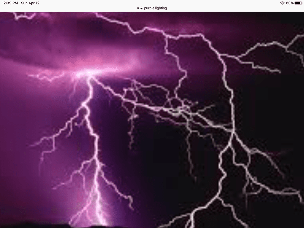 PURPLE LIGHTNING