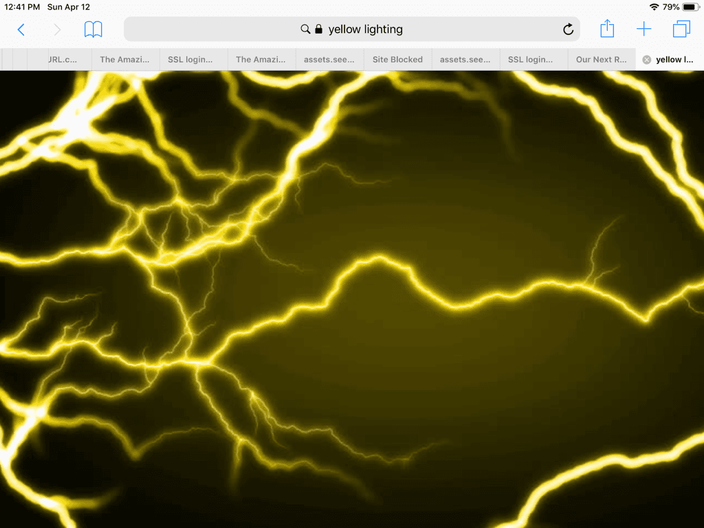 YELLOW LIGHTNING