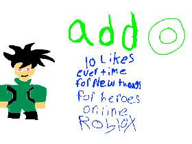 heroes online roblox add 1