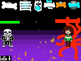 Sans vs Chara RPG