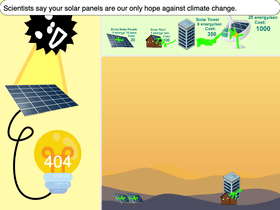 Solar Power Clicker