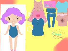 Megan Games: dressup lilly!