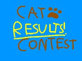 Cat Contest Results!