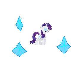 Rarity loves her diamonds