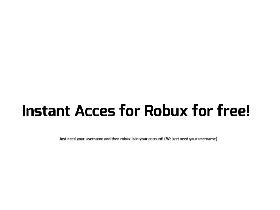 Robux Giver (Free Robux)