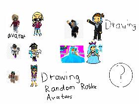 Roblox drawings by ME! 