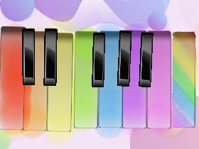 rainbow piano play