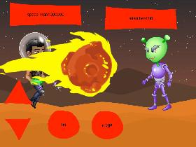 alien vs space man