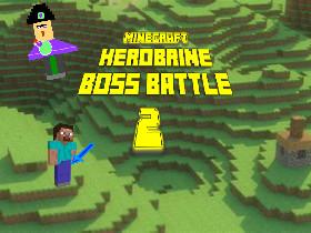 minecraft herobrine boss battle