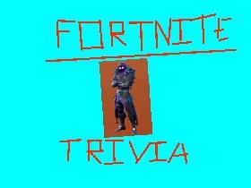 fortnite trivia