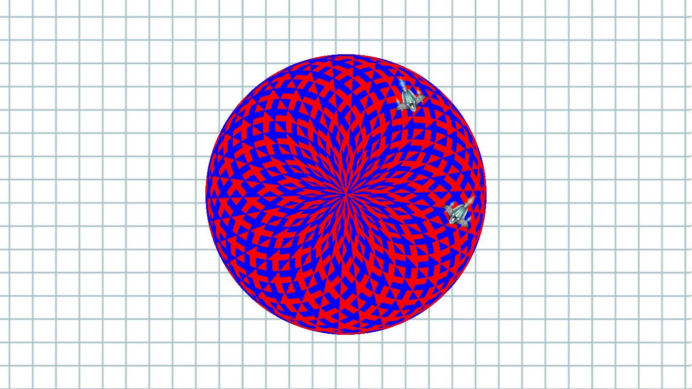 Spirals - Red and Blue