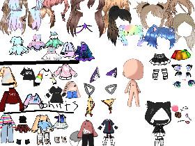 Gacha life Dressup! 1 1