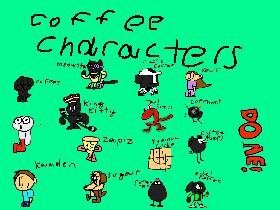 Coffee Characters