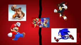 Sonic VS mario YOU WIN