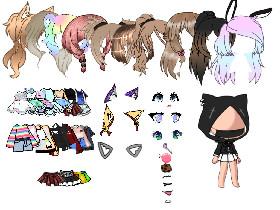 Gacha life Dressup! 1