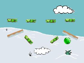 Brick Breaker Game snow 