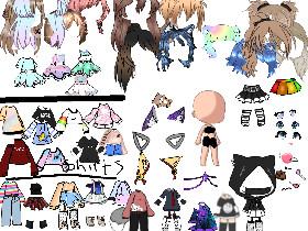 Gacha life Dressup! 1 1