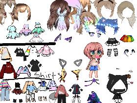 Gacha life Dressup! 1 1