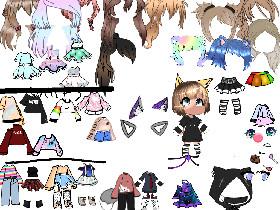 Gacha life Dressup! 1 1