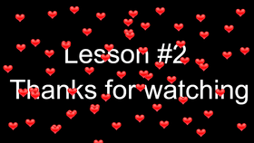 Lesson #2