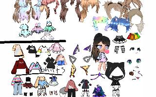 Gacha life Dressup! 1 1