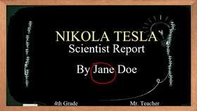 Scientist Report - TEMPLATE