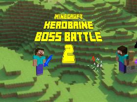 minecraft herobrine boss battle 2