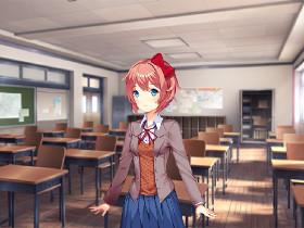 Talk to Sayori (Not done) 2