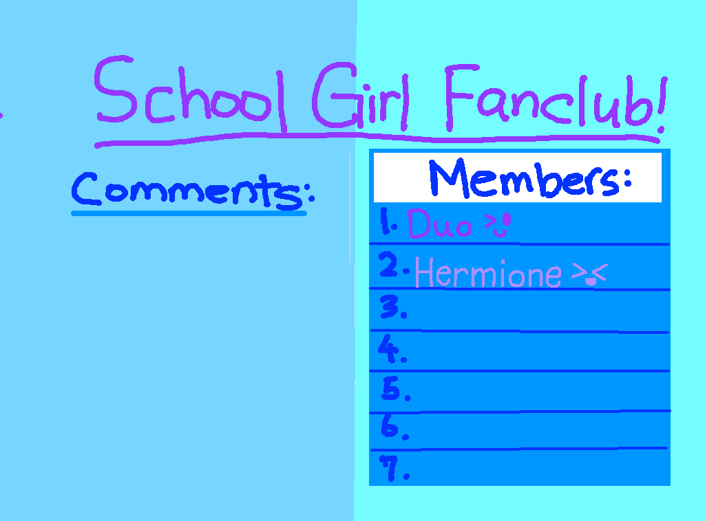 School Girl Fanclub