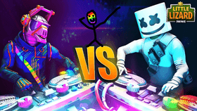 Marshmellow vs fortnite