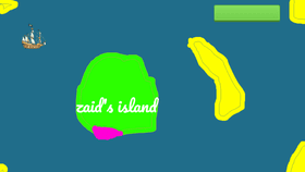 Zaid's Treasure island