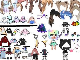 Gacha life Dressup!!!