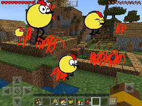 peeps took over Minecraft