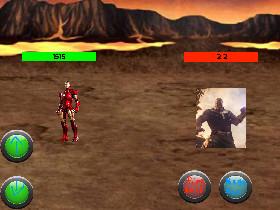 iron man vs thanos - copy