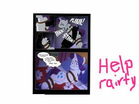 MLP comic Rarity is captured 1