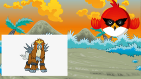 Pokemon Entei Battle