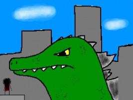 Godzilla animation 1 1 1