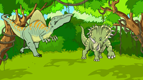 battle dinosaurs!!!!!