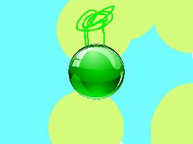 green ball