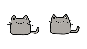 2 Turnable Cats